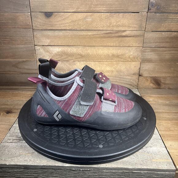 Black Diamond Shoes - Black Diamond Womens Size US 7 Momentum Rock Climbing Shoes Merlot
